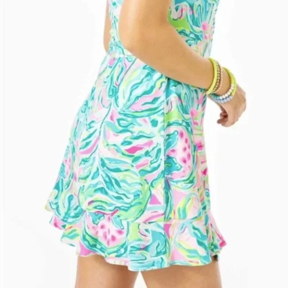 Lilly Pulitzer Rilla Romper One in a Melon size Large NWT